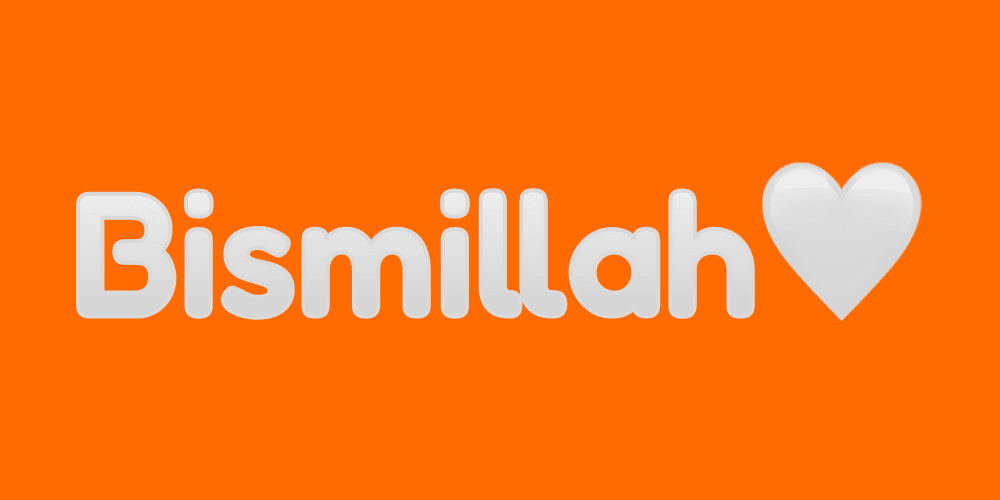Bismillah, do'stlar! 🧡